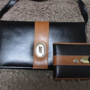 Yves Saint Lauren Bag and Wallet